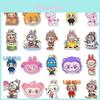Entzückendes Labubu Sticker Set mit 80 Stück für Kinder und Bastelfreunde