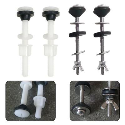 2pcs Toilet Seat Screws Split Water Tank Fixing Screw Replacement Toilet Seat Screws Water Tank Installation Bathroom Accessorie