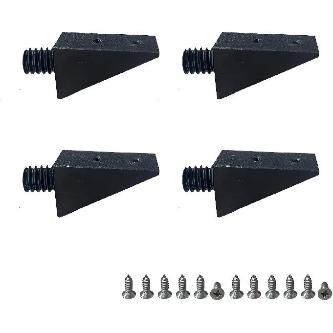 Shelf Brackets Compatible with Suncast Sheds, Craftsman Shed, 4 Pack, Brackets Only, (Screws Included