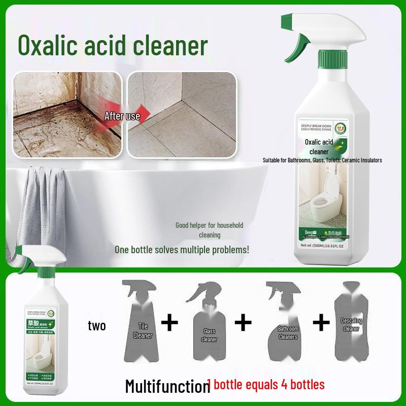 Hochleistungs-Fliesen- und Toilettenreiniger auf Oxalsäurebasis: Leistungsstarker Flecken- & Vergilbungsentferner
