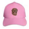 A Happy Fox Red Lab Baseball Cap Sun Caps Black Hat Baseball Cap Sunhat Baseball Unisex Womens