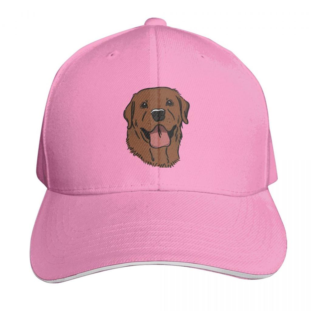 A Happy Fox Red Lab Baseball Cap Sun Caps Black Hat Baseball Cap Sunhat Baseball Unisex Womens