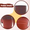 100 Pieces Nursery Pots Small Seedling Flowerpot Plant Container Crafted From Thickened PP with