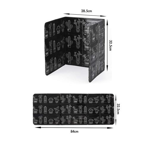 WXVOVXW Range Guard, Oil Splash Guard, Foldable, Easy To Clean, Stove Guard, Oil Splash Guard, Washable, Heat-Resistant Aluminum Heat Shield, 2 Pieces