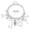Elegant Snake Pearls Pendant Necklace Fashionable and Unique Statement Jewelry Tassels Necklace Present for Women Girls