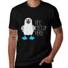 Blue Footed Bother TShirt Simple Casual Short Sleeve Cotton TShirt
