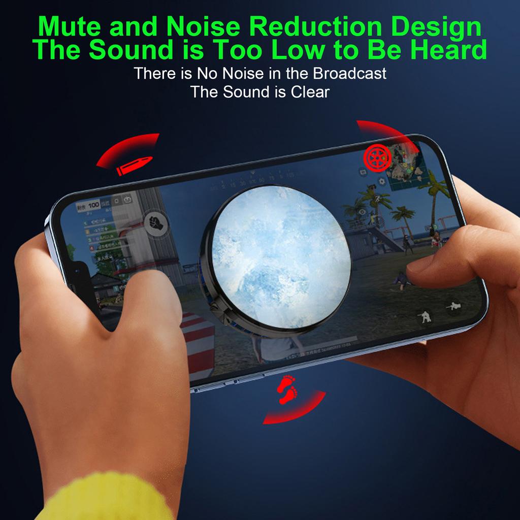 Mobile Phone Radiator Phone Cooling Fan Magnetic  Powerful Turbofan TEC Algorithm Refrigeration System for Watching Videos