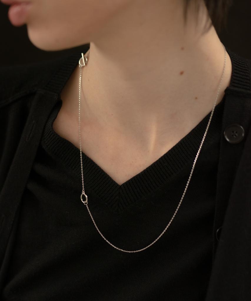Novice Tokyo Mantel Chain Necklace / Silver