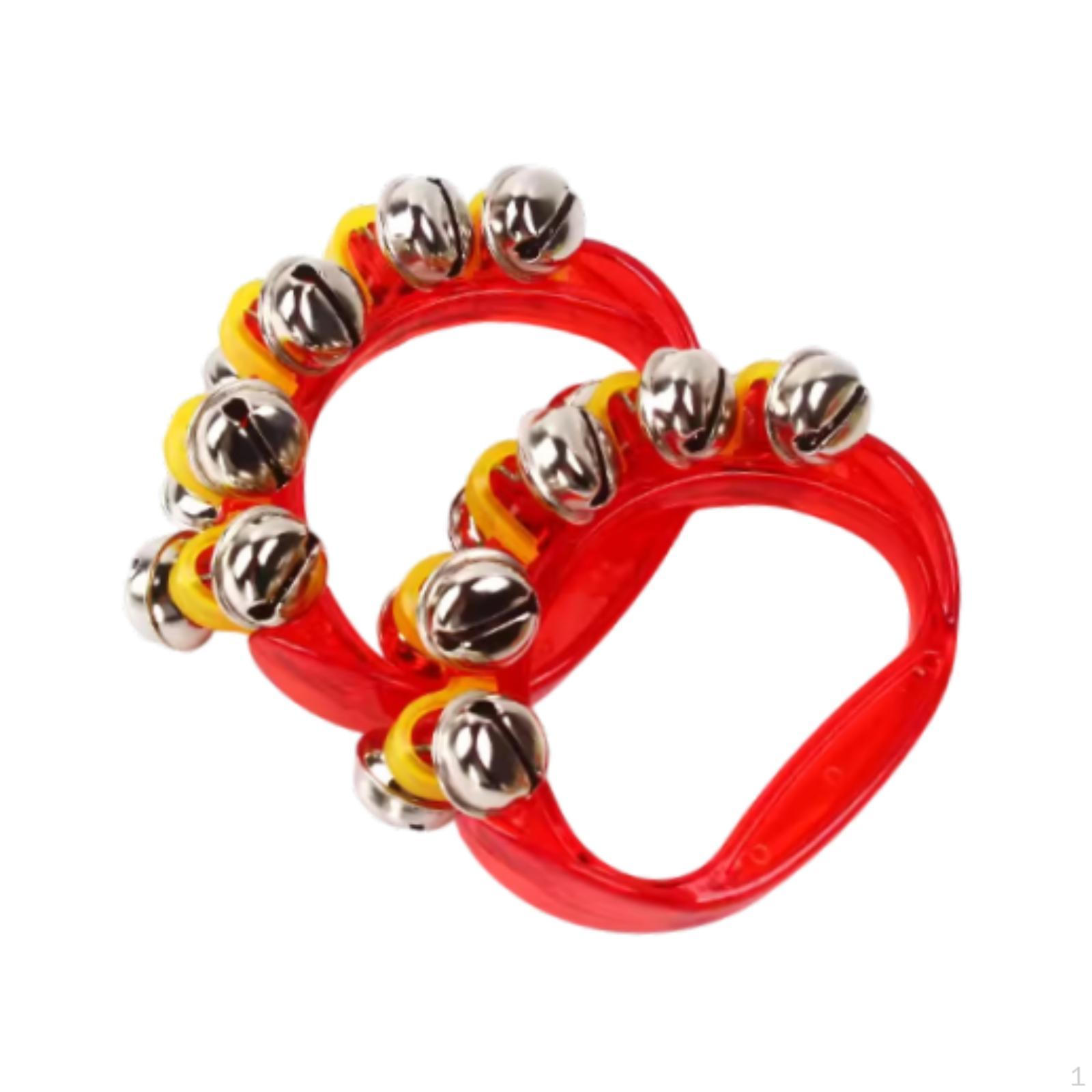 

2 шт. Ручні бубни для музичних зібрань червоний