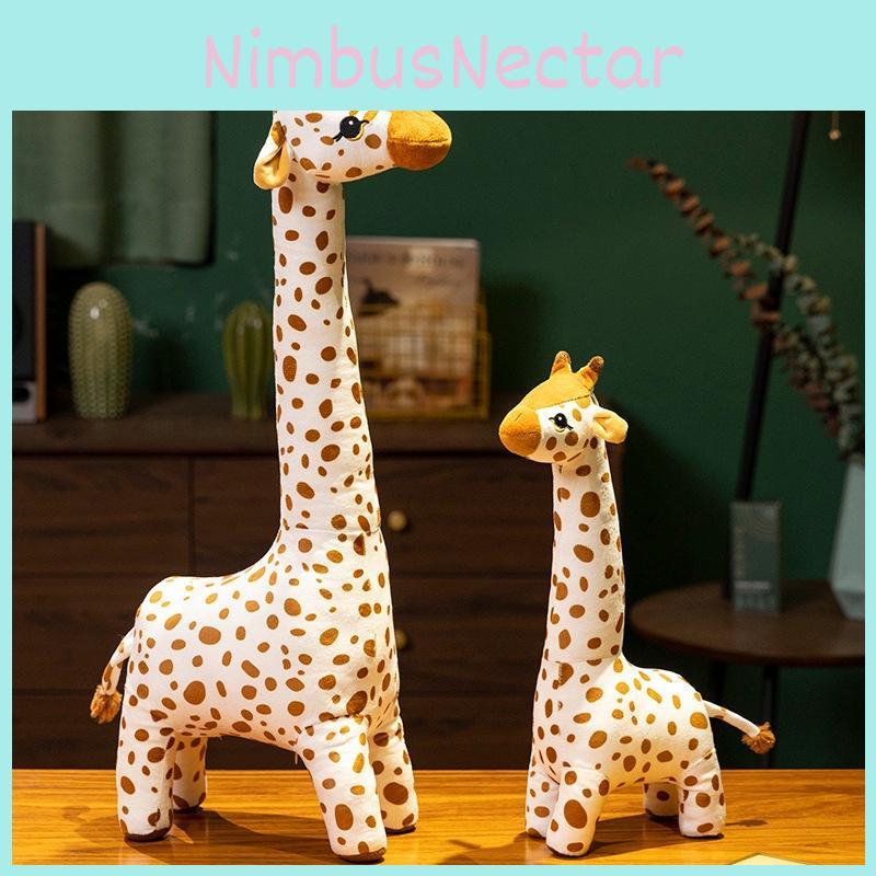 Cartoon Giraffe Plush Toy Animal Stuffed Doll Room Bed Decoration Kids Gift