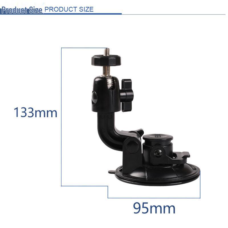 Universal Gooseneck Suction Cup Car Mount for Phones & Cameras