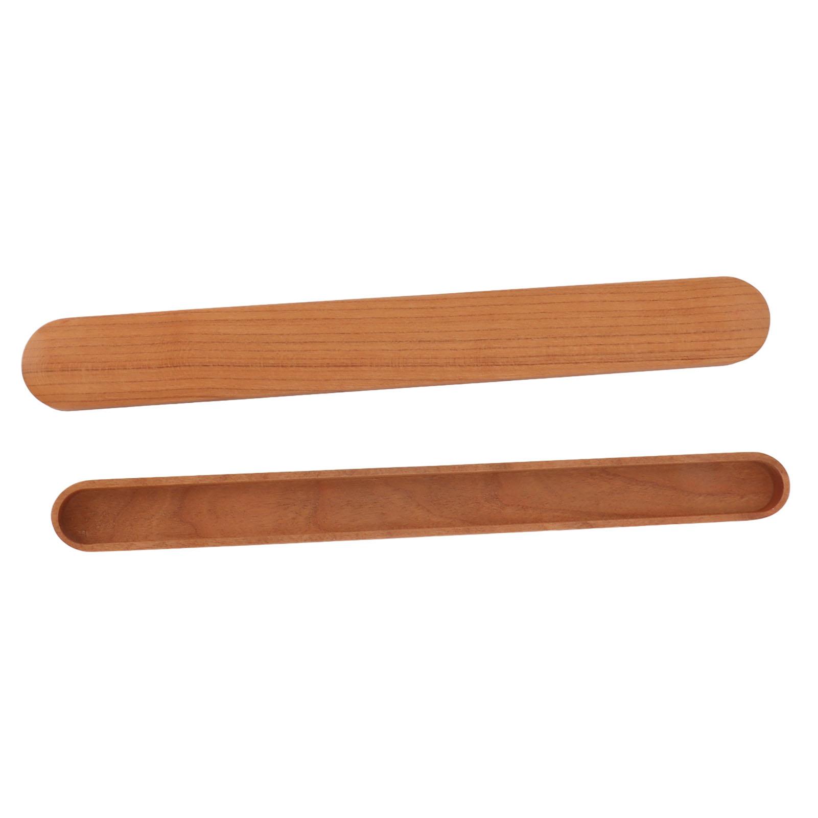 

Portable Wooden Chopsticks Box Reusable Japanese Style Detachable Chopsticks Case Peach Wood for Home Outdoor Travel L