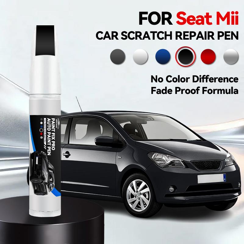 Vehicle for Exclusive Use For Seat Mini 1990-2026 Paint Repair Pen Touch Up Scratch Remover DIY Auto Accessories Black White Sil