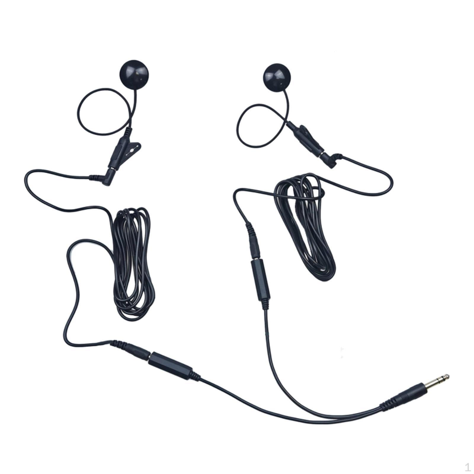 

Contact Microphone Piezo Pickup with Cable,Piezo Transducer Pickup,Stick Patch Design for Banjo