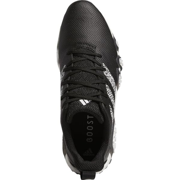 Adidas Men's Code Chaos 22 LVL61 Golf Shoes, Spikeless, GX2618, Core Black/White/Grey Five, 2022 Model, Authentic Japanese Product, Size 32.5
