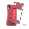Für Samsung Galaxy A51 A515 A515F A515FN A515X Gehäuse Mittelrahmen Abdeckung Akku Rückseite Rückkamera Linse Logo