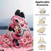 1pc Minnie Printing Blanket - Soft, All-Season Throw for Living Room, Bedroom,Personalized Gift with Adorable Cartoon Design