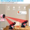 SMART LIFE 360° Wireless Video Camera PTZ 5MP HD WiFi Surveillance IP Cameras Color Night Vision Home Wi-Fi Baby Monitor Tuya
