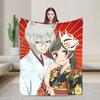 Kamisamas Kiss Anime Hajimemashita Blanket Quality Super Warm  Throw Blanket Winter Decorative Bedroom Aesthetic Bedspread