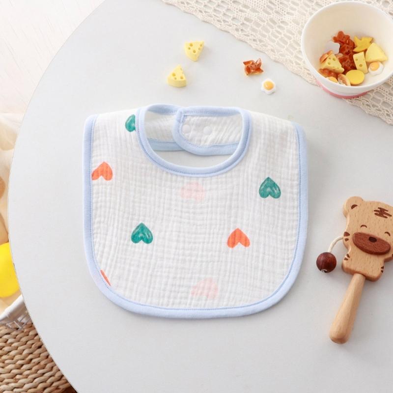Baby Burp Cloths Nursing Bibs Kid Infant Newborn Drooling Apron Feeding Bibs Newborn Ushaped Baby Bib Baby Supplies