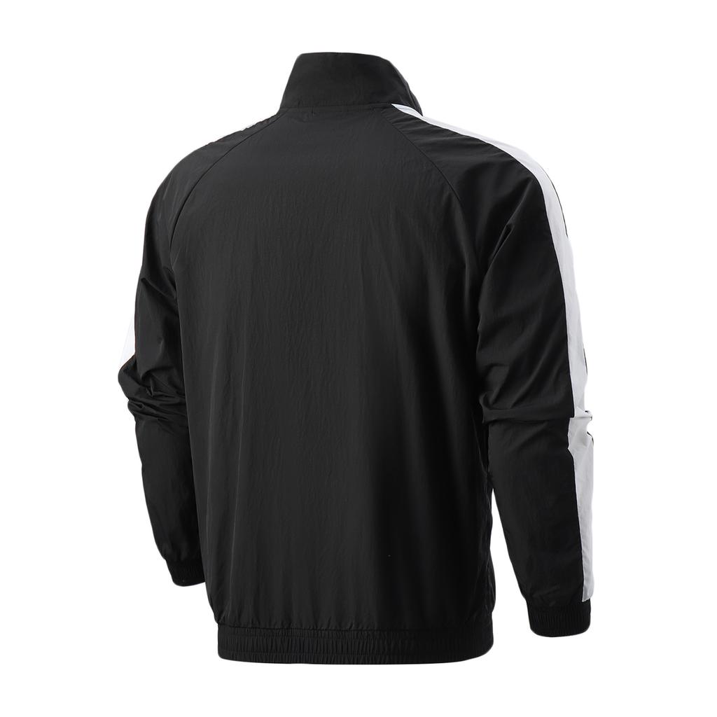 Puma Logo Sport Winddichte Stehkragen Webjacke Herren Jacke Schwarz 532559-01