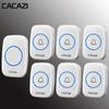 Stylish Wireless Electronic Waterproof Multi-Function Doorbell with Long-Range Remote Control and Global Specifications