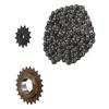 Easy Installation 410 Sprocket Set Steel Single Speed Bike Chain Kit  Chain Drive Repair