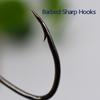 MNFT 10pcs High Quality Sea Big Fishing Hook On Saltwater Hook Size 5.5*2.8cm Carbon Steel Sharpened CatFish Fishing Hook Tackle