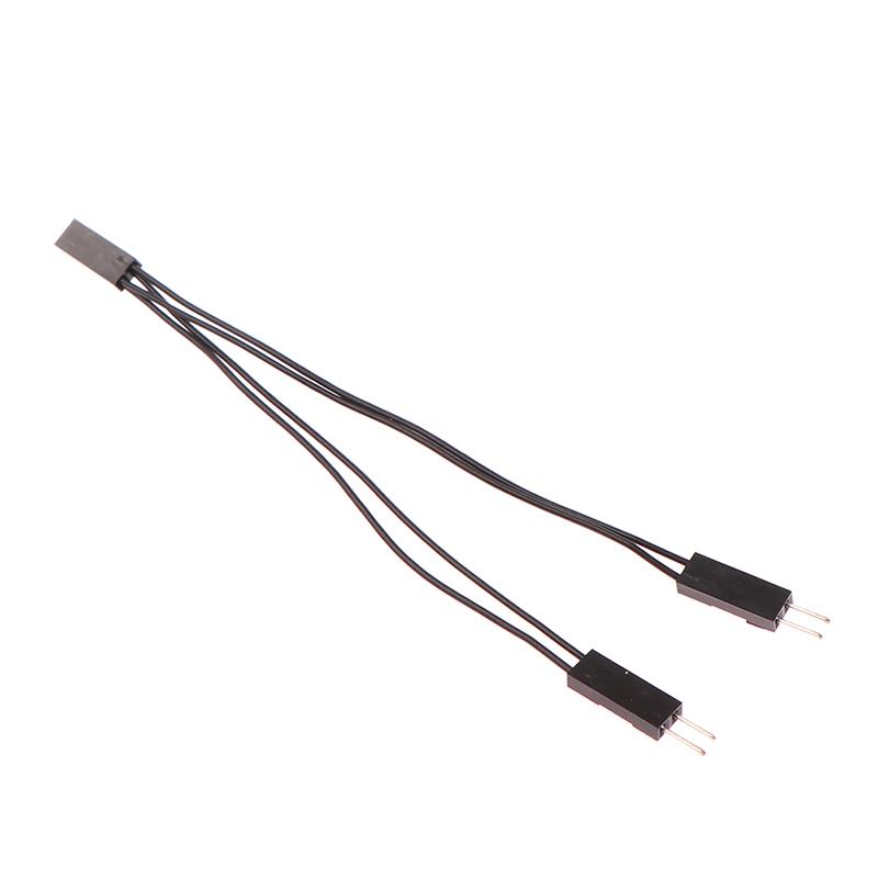 

10 см Кабель-адаптер 1 к 2 для переключателя материнской платы Power Sw/ Reset Sw/ Hdd Led /Power Led