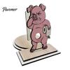 Funny Animal Toilet Roll Stand Paper Holder, Creative Shape Dispenser, Vertical Stable Tissue Unique Housewarming Gift Rack, Solid Wood for