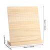 Fashion 120 Holes Wood Earrings Display Stand Ear Stud Dangle Earring Jewelry Storage Rack Counter Window Showcase Prop