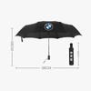XWQP2 For BMW Portable Folding Automatic Umbrella Rain Car Large Business 3Folding Umbrellas For BMW M E60 E63 E64 E90 E91 E92 E93 X1