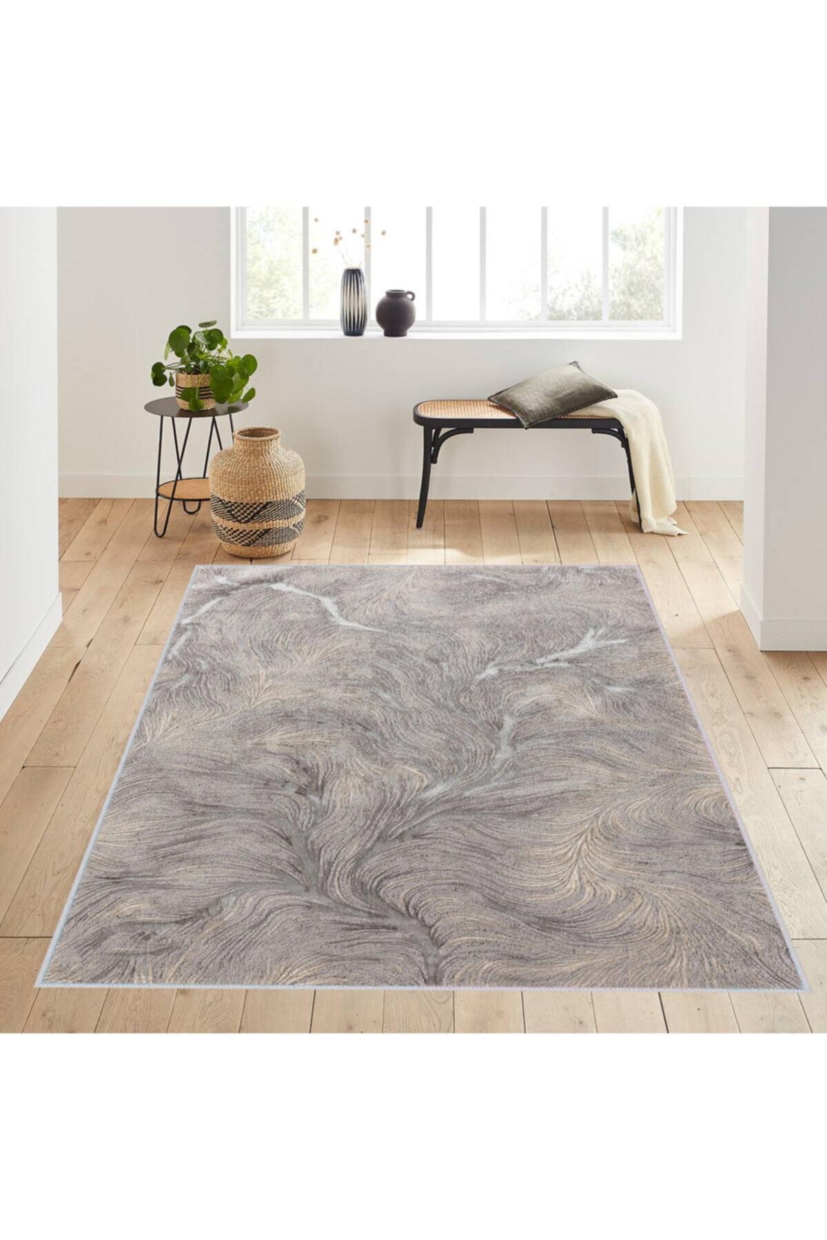 

Моющийся ковер с принтом Rovigo Home RVG1229 50x80 бежевый