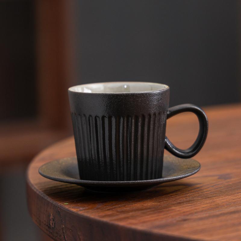 Espresso Coffee Cup And Saucer Set, Latte Latte Cup, High-Value Mug.