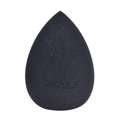 Makeup Sponge Diagonal Fluffy Makeup Puff Multi-Purpose Puff, Drop-Shaped, Cut, Wet/Dry Use, Soft, (Black)