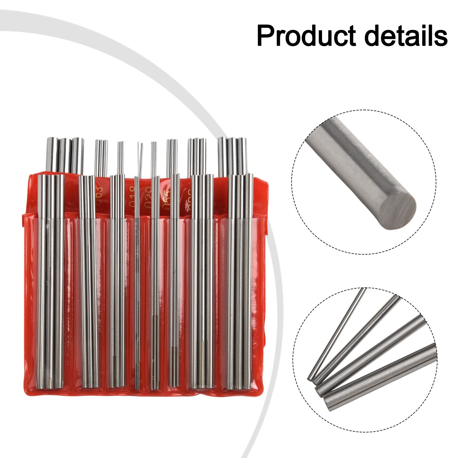 

48pcs Thread Measuring Wire Set 0.5mm To 6mm Pitch Thread Wire 3-wire Test Wires For Measure External Threads 60inch Threads China Mainland