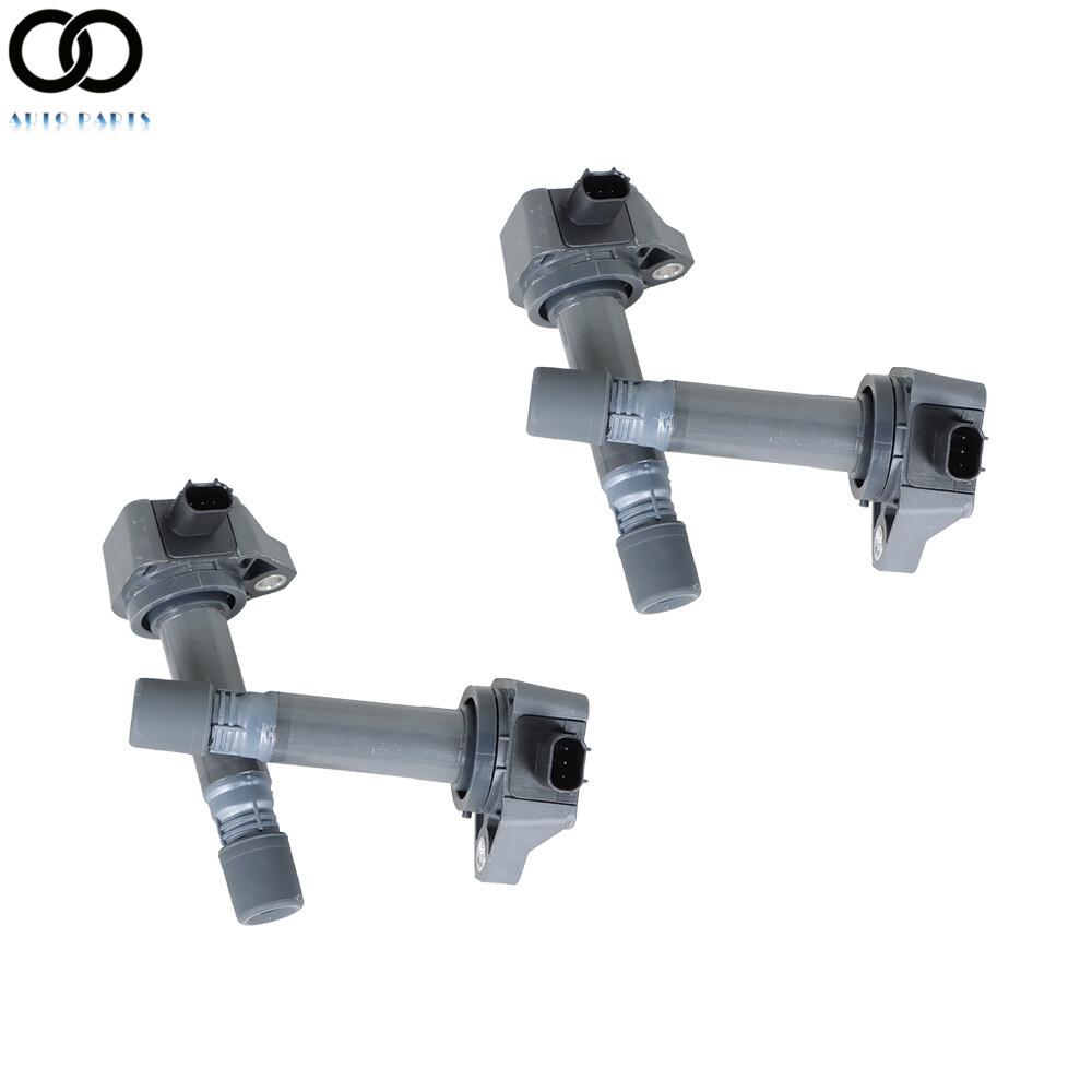 4× Ignition Coils Black 30520-RNA-A01 For 2006-2011 Honda Civic 1.8L R18A1 R18A4