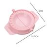 Kitchen Gadgets DIY Crescent shaped Dumpling Making Artifact Manual Make Dumpling Mold Plastic Kitchen Mini Cookie Maker Moulds