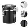 Coffee Canister Airtight Storage Container Stainless Steel Bean Jar with