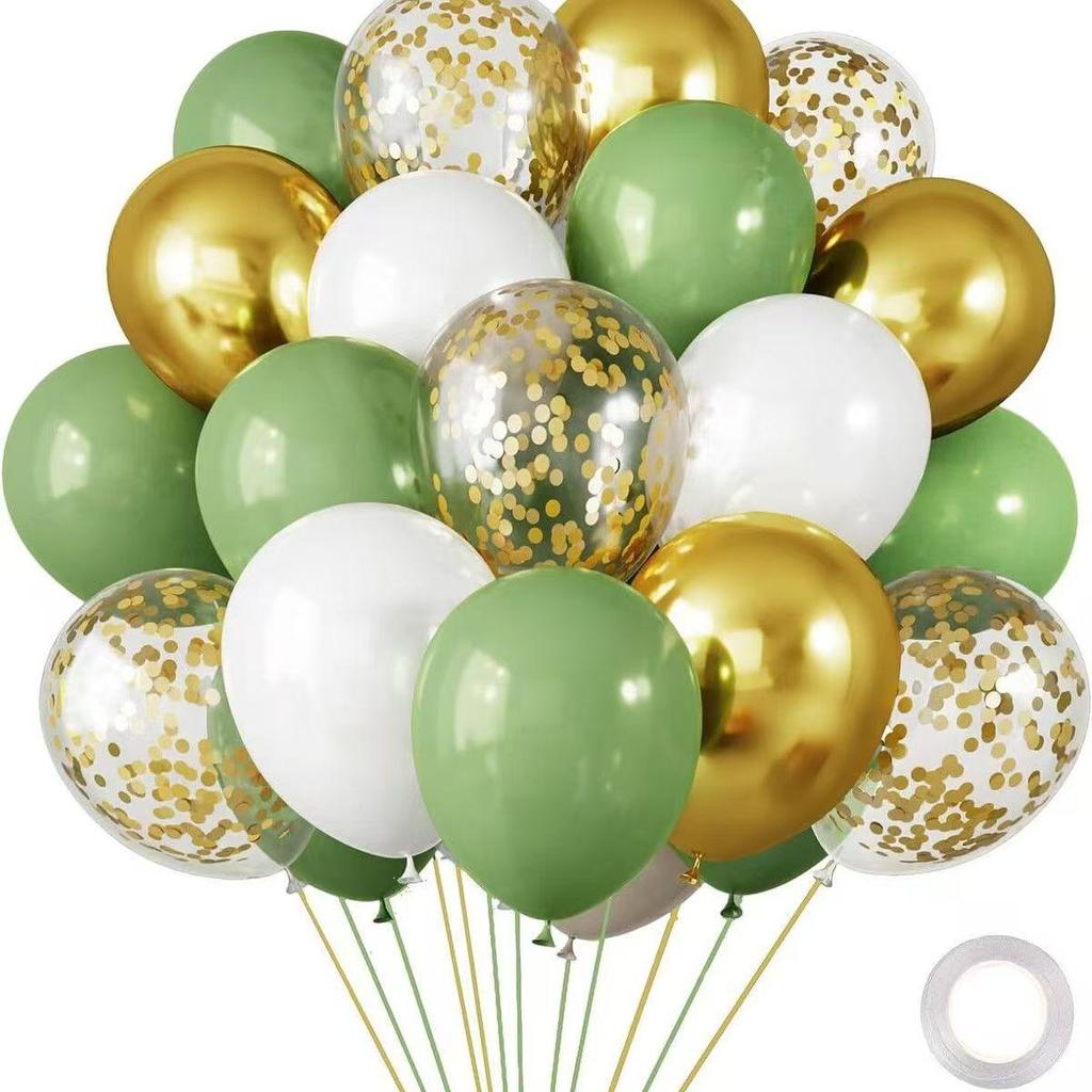30-Piece 12-Inch Balloon Set for Birthday, Wedding, and Party Decorations