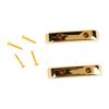 Acogedor Bass Thumb Rest for Jazz Bass Premium Lightweight Plastic Material 2-Pack, Plastic, Lightweight, Guitar, (GM03 Gold)