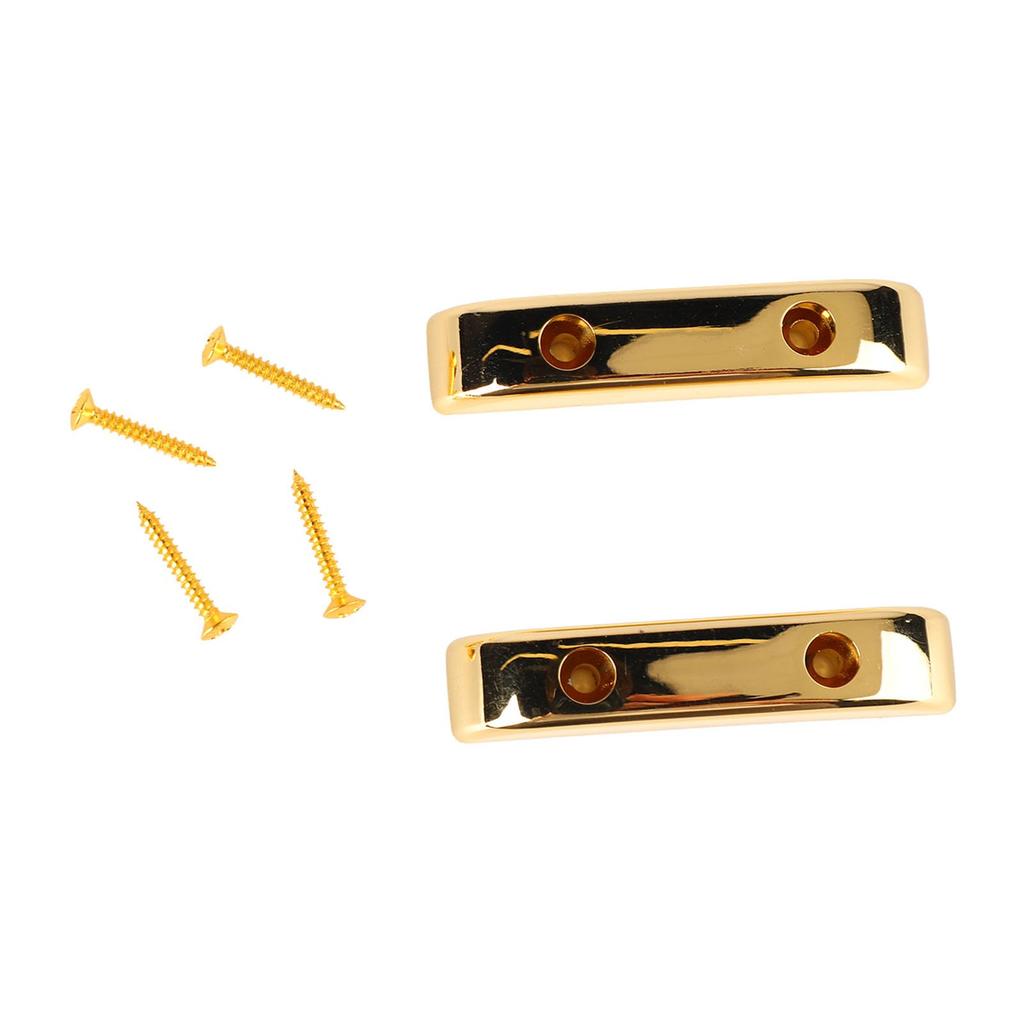 Acogedor Bass Thumb Rest for Jazz Bass Premium Lightweight Plastic Material 2-Pack, Plastic, Lightweight, Guitar, (GM03 Gold)