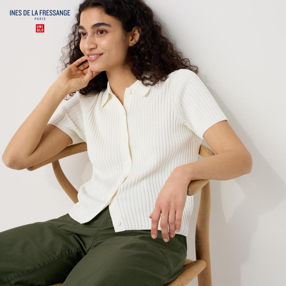 

КАРДИГАН ПОЛО UNIQLO RIP С КОРОТКИМ РУКАВОМ