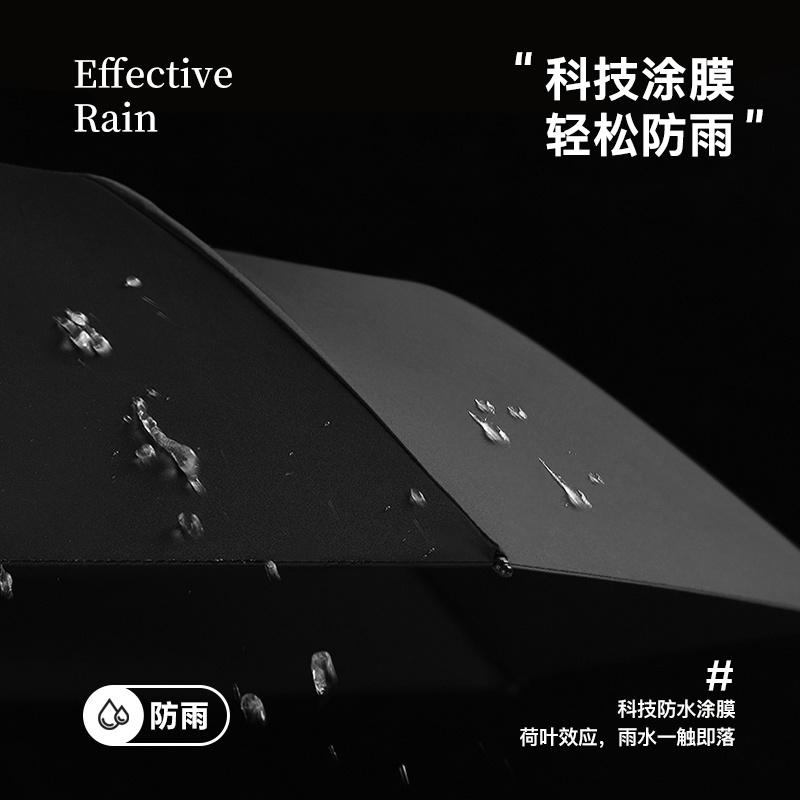 Mido Triple Fold Manual Umbrella, Reinforced Double Umbrella, Aluminum Alloy Wind resistant Umbrella, Large Umbrella