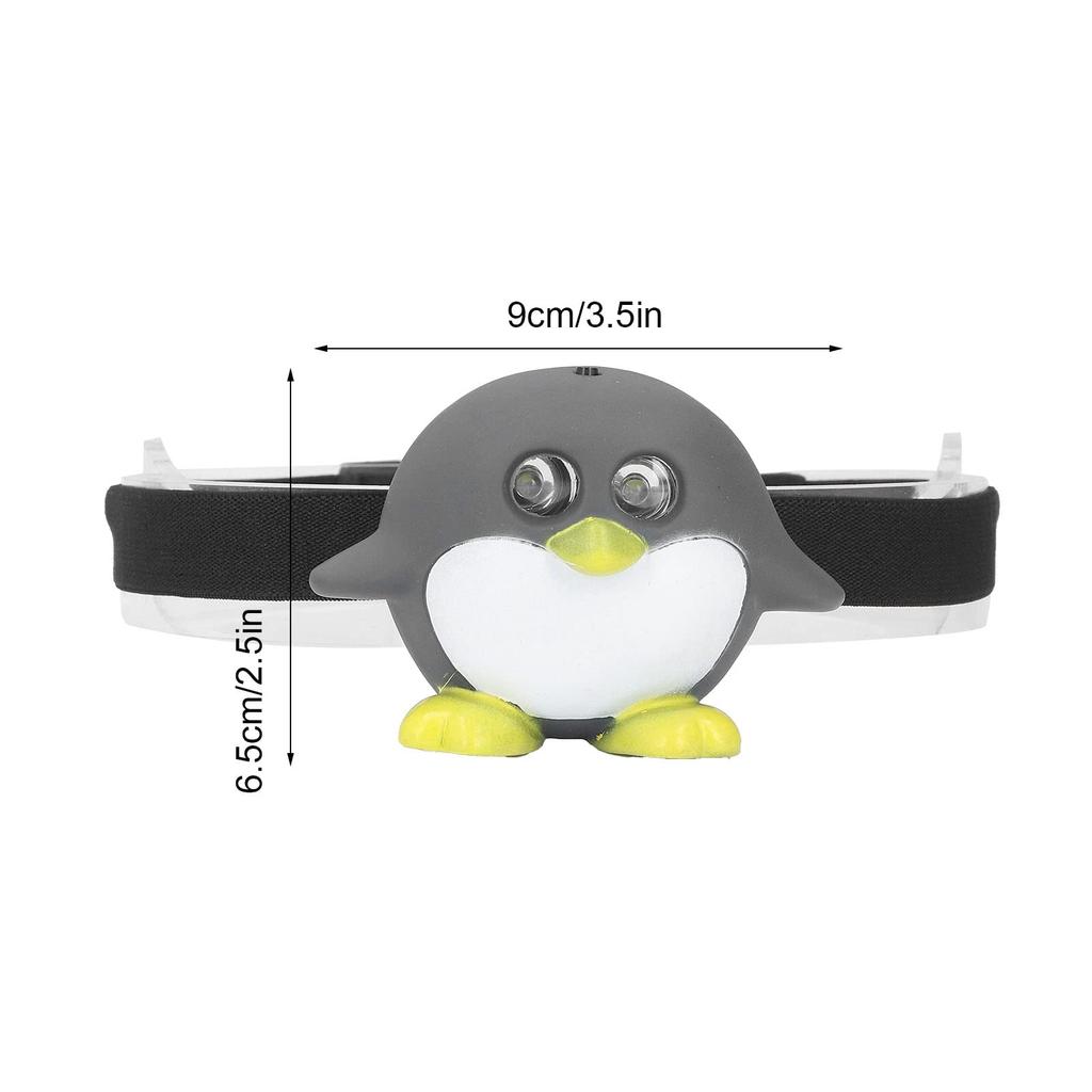 LED Dier voor en Speciale Verlichting Kinder Hoofdlamp, 2-Standen, Schattig, Lichtgewicht, Knopbediend, Lezen, Kamperen,