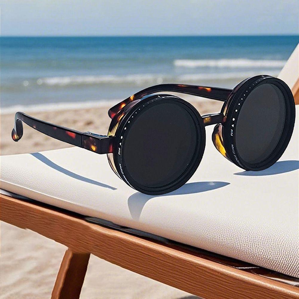 9 Level Adjustable Dimming Glasses ND Filter Sun Glasses Fashion Polarized Sunglasses  Driving