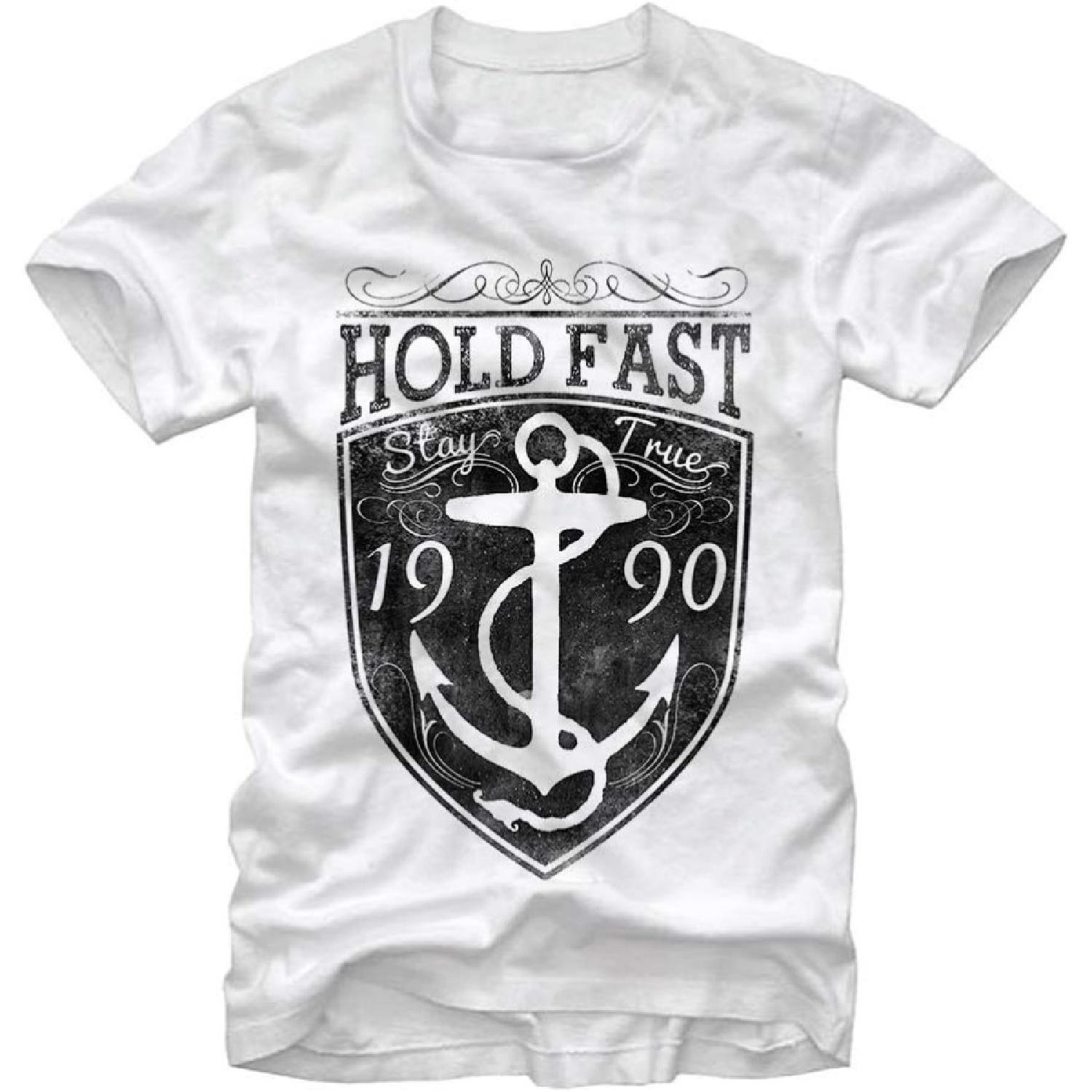 Fifth Sun Men s Lost Gods Hold Fast Anchor T-Shirt S
