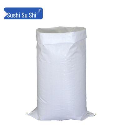 White 50x82cm Plastic Woven Bag