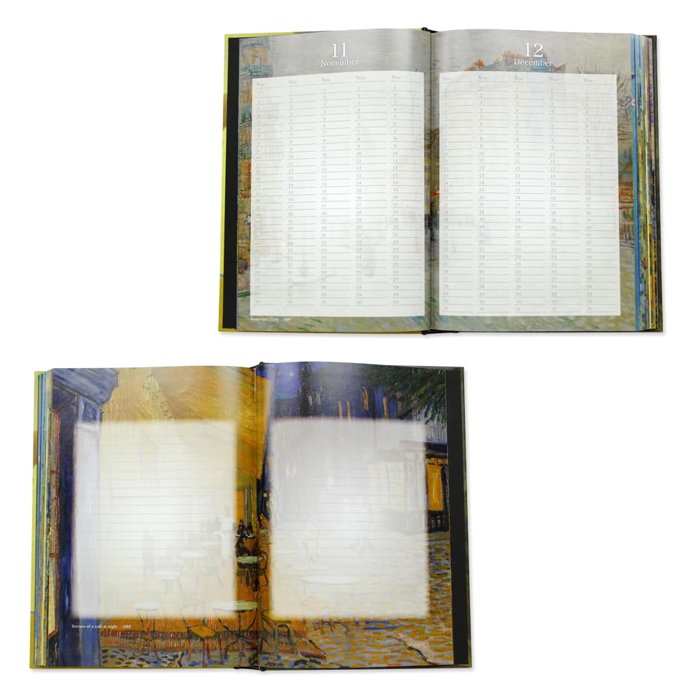 Dear Cars Diary 5 Years Van Gogh No Name Engraving 6501G02010 [Diary]