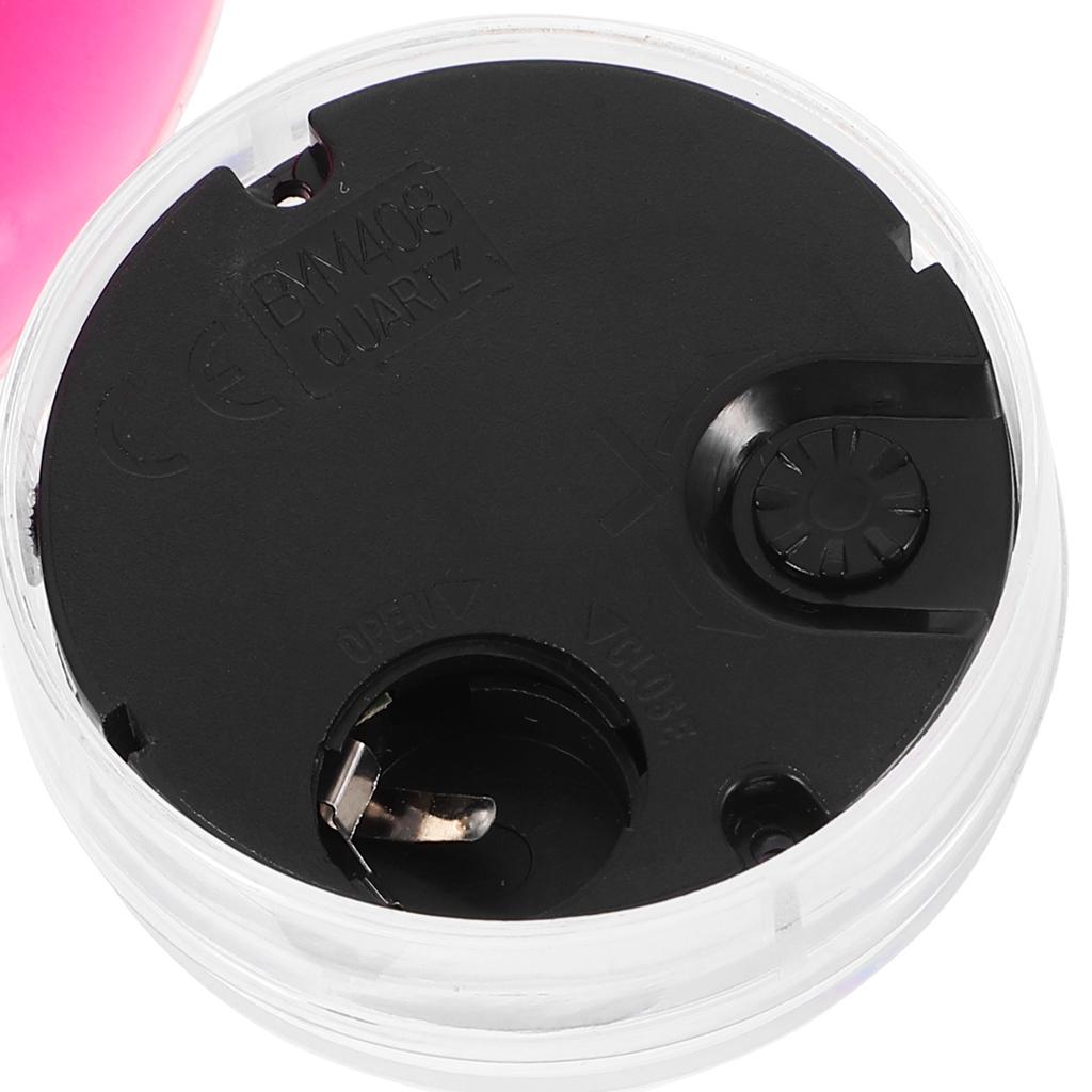 Suction Cup Bathroom Clock Waterproof Fog Resistant Mirror Display Clear Time Reading for Shower Wall Mounted Silent Timer